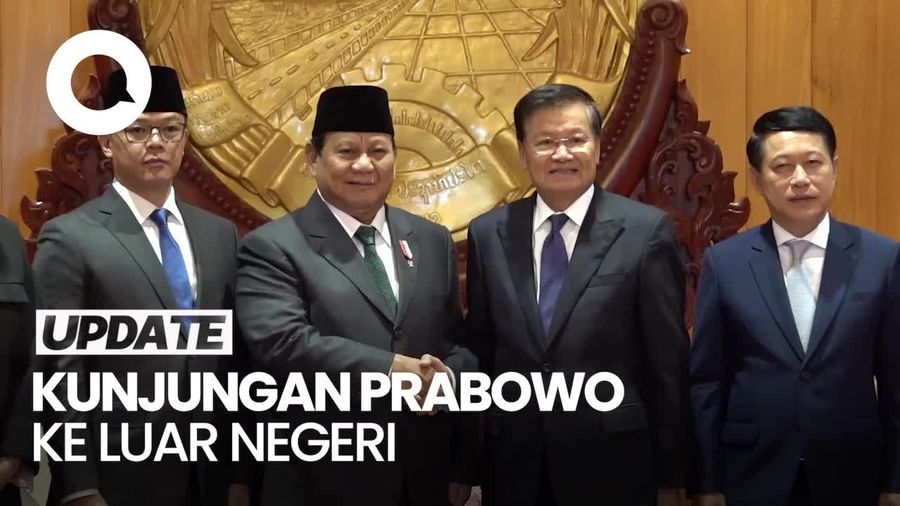 Seusai Brunei Darussalam, Prabowo Lanjut Kunjungi Laos