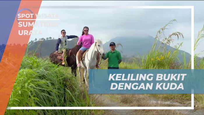 Naik Kuda Berkeliling Bukit Indah di Sidikalang Sumatera Utara