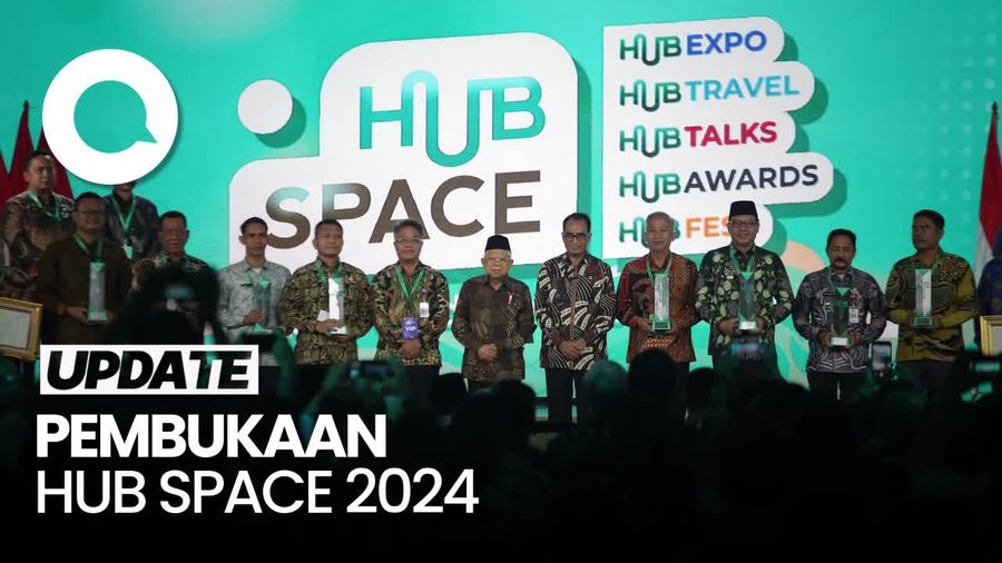 Wapres RI Maruf Amin Resmi Buka Hub Space 2024