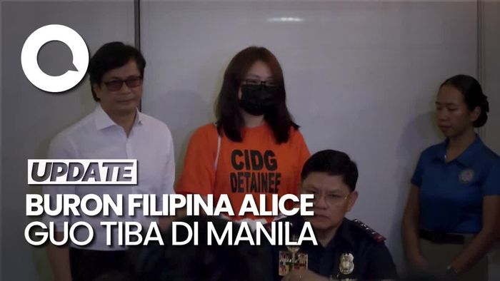 Alice Guo Buron Filipina Tiba di Manila Setelah Dideportasi dari Indonesia