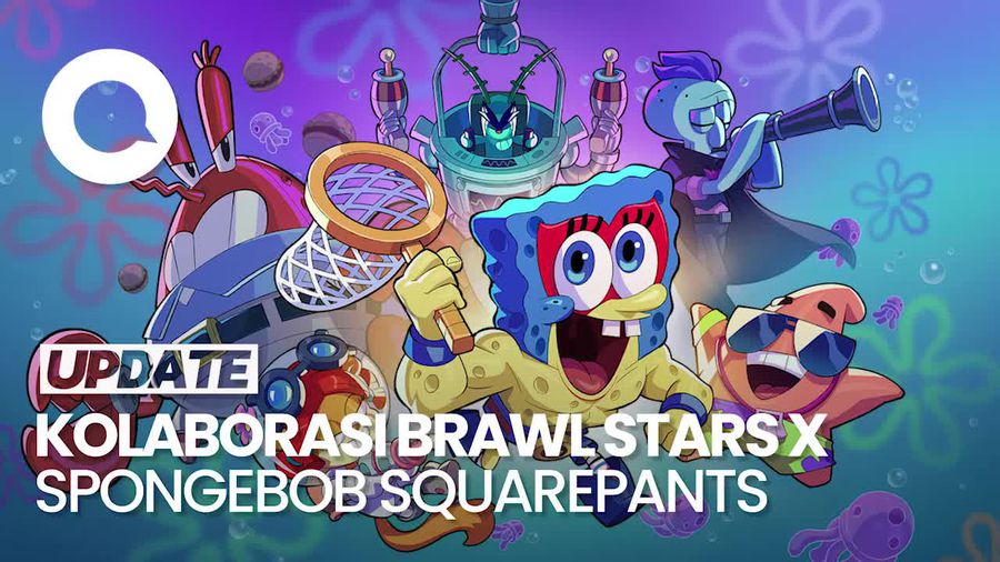 Aksi SpongeBob Cs Jadi Jagoan di Game Brawl Stars