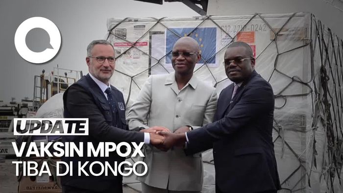 Gelombang Pertama Vaksin Mpox Tiba di Kongo