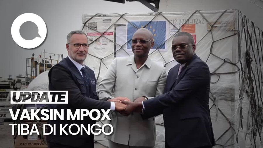 Gelombang Pertama Vaksin Mpox Tiba di Kongo