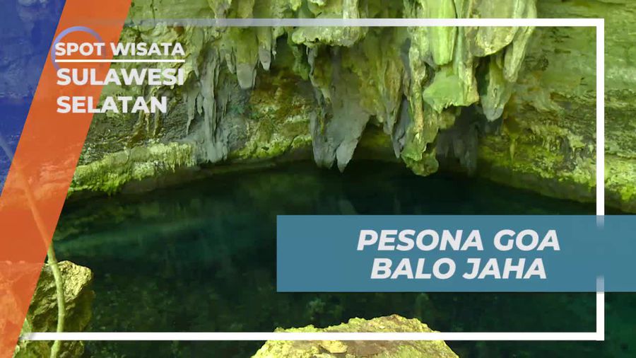Melihat Keindahan Dinding Batu di Goa Balo Jaha Sulawesi Selatan