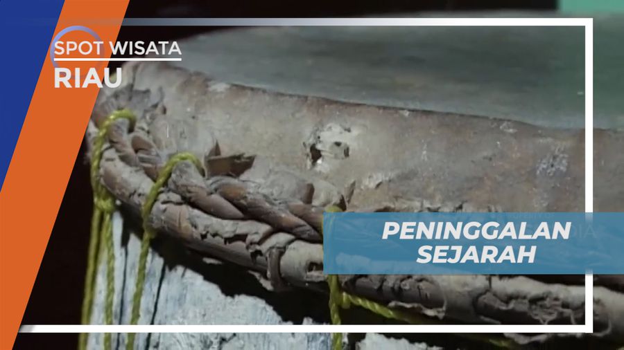 Benda-Benda Bersejarah di Istana Indragiri, Riau