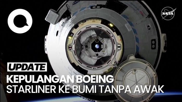 Detik-detik Boeing Starliner Lepas Landas Tanpa Awak dari ISS