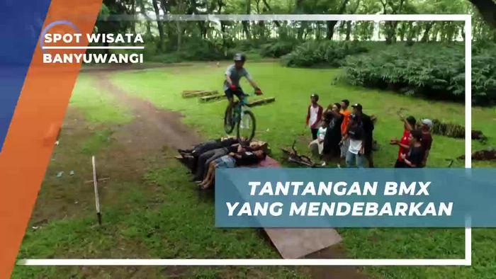 Adrenalin Terpacu Dengan Tantangan Sepeda BMX, Banyuwangi