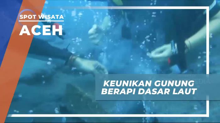 Diving Menyusuri Lubang Gunung di Pulau Weh Aceh