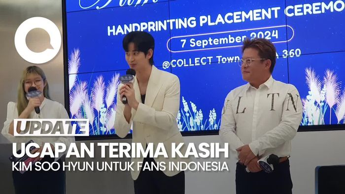 Dramanya Disambut Positif, Kim Soo Hyun Berterima Kasih ke Fans Indonesia