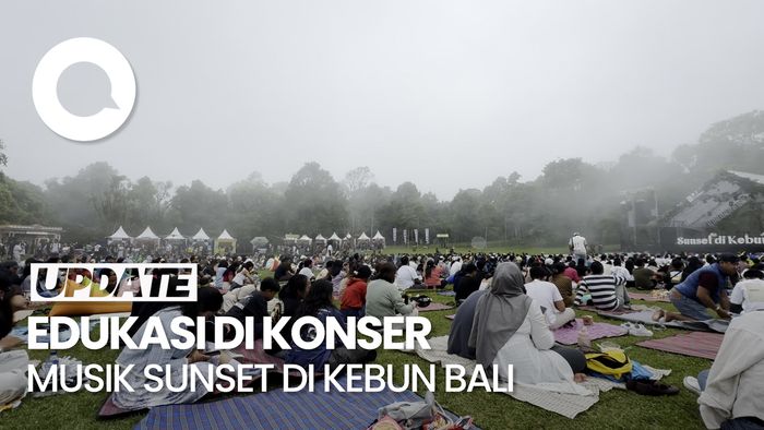 Konser Musik Sunset di Kebun Bawa Pesan Peduli Lingkungan