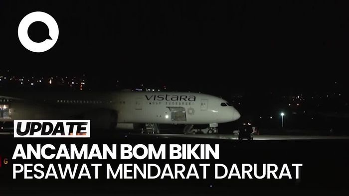 Pesawat Maskapai India Mendarat Darurat di Turki gegara Ancaman Bom