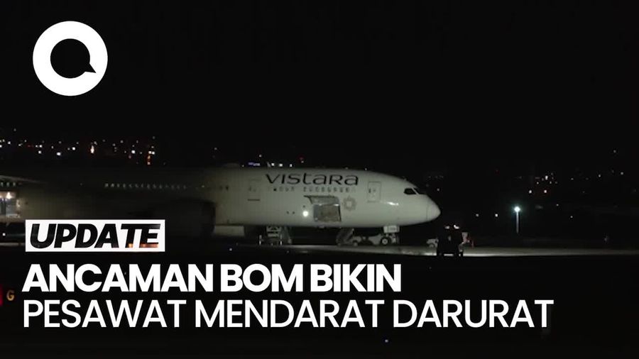 Pesawat Maskapai India Mendarat Darurat di Turki gegara Ancaman Bom