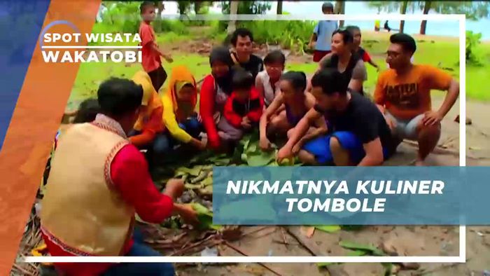 Mencoba Kuliner Unik Tombole yang Dibakar Dengan Batu, Wakatobi