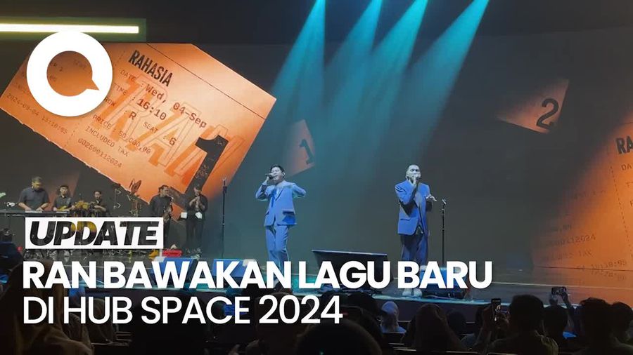 Spesial! RAN Pertama Kali Bawakan 2 Lagu Baru Secara Live di HUB Space 2024