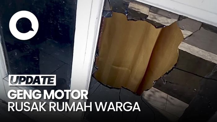 Aksi Geng Motor Bersajam di Klaten, Rusak Rumah Warga
