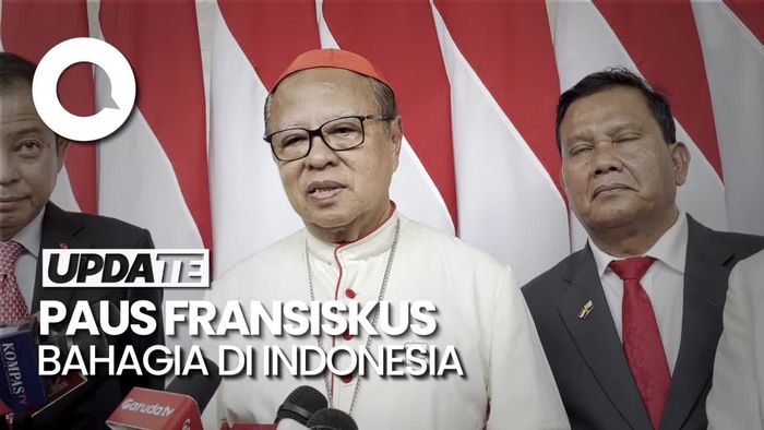 Obrolan Kardinal Suharyo dengan Paus Fransiskus saat Semobil di Jakarta