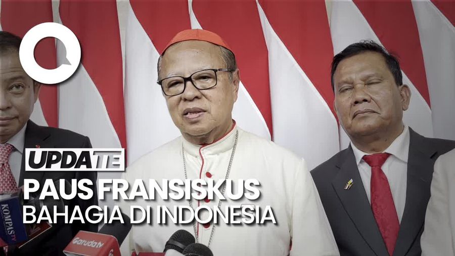 Obrolan Kardinal Suharyo dengan Paus Fransiskus saat Semobil di Jakarta