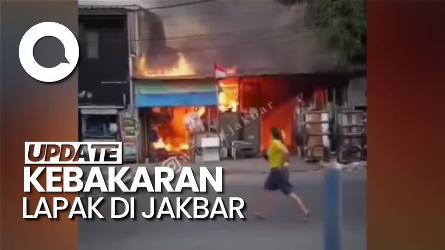 Detik-detik Ledakan saat Pemadaman Kebakaran di Jakbar, Ada Petugas Terluka