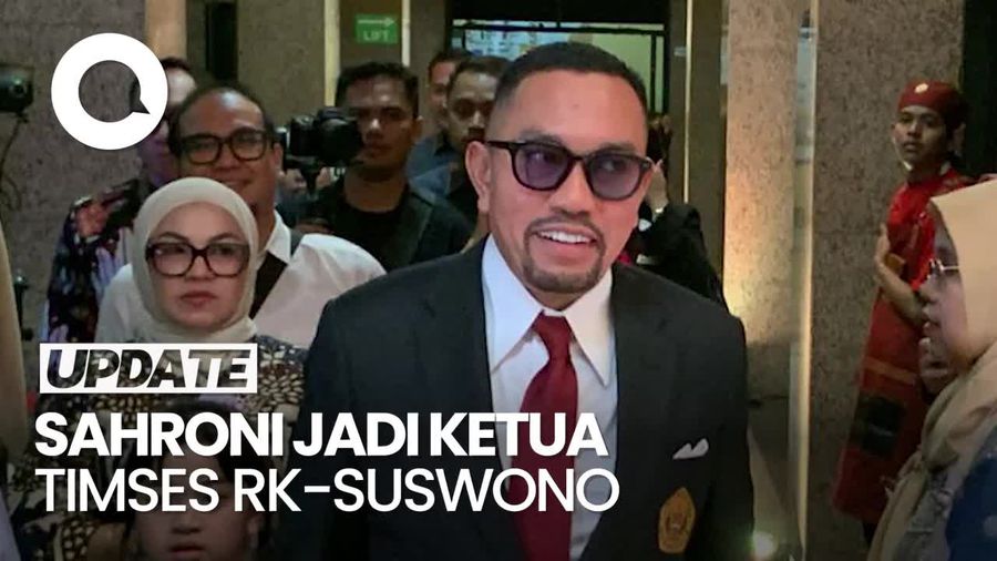 Ahmad Sahroni Ditunjuk Jadi Ketua Timses RK-Suswono