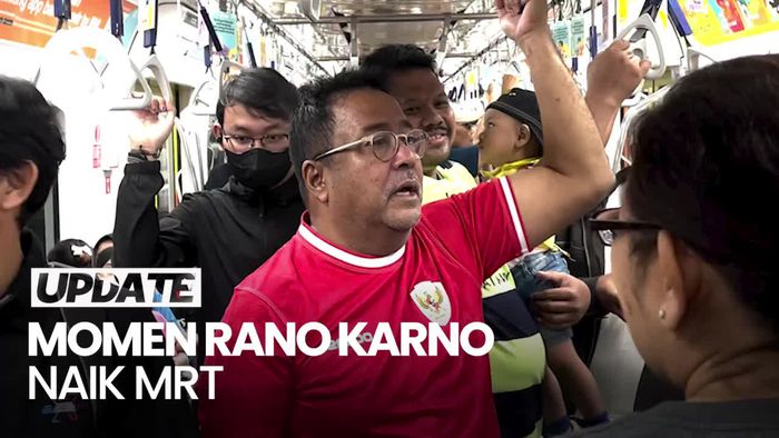 Rano Karno Pertama Kali Jajal MRT: Luar Biasa Menyenangkan