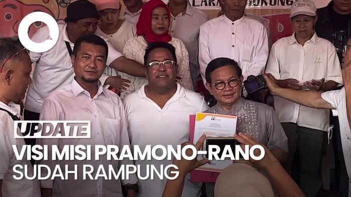 Pramono-Rano Akan Sampaikan Visi Misi ke KPUD Malam Ini