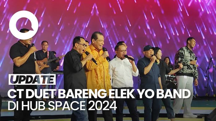 Duet CT-Elek Yo Band Nyanyi Rumah Kita Jadi Penutup Hub Space 2024