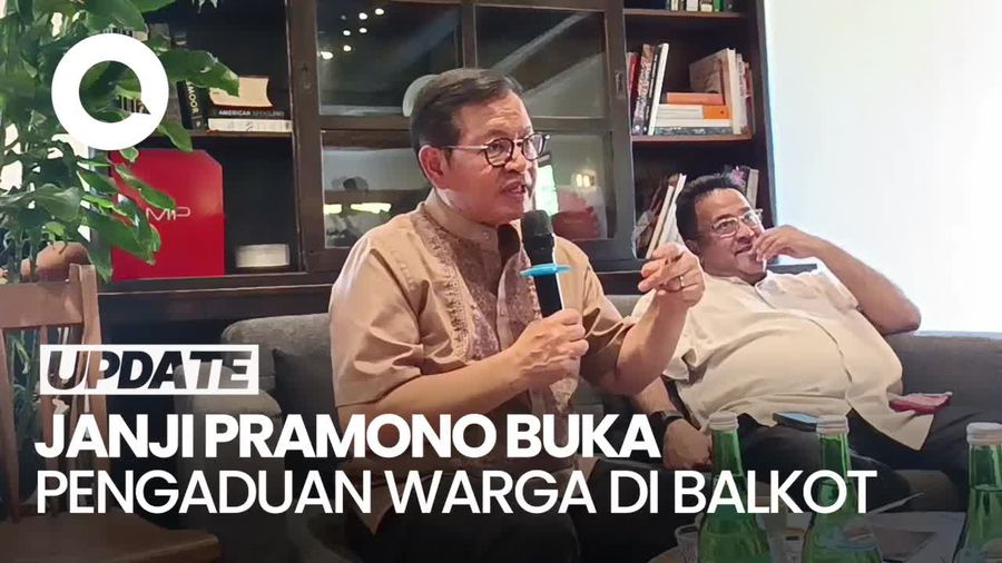 Pramono Janji Lanjutkan Program Pengaduan Warga di Balkot Era Ahok