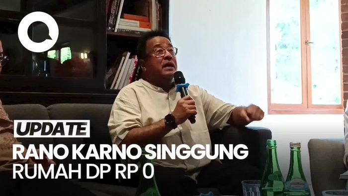 Rano Karno: Hunian Vertikal Perlu, Tapi DP Rp 0 Tak Mungkin