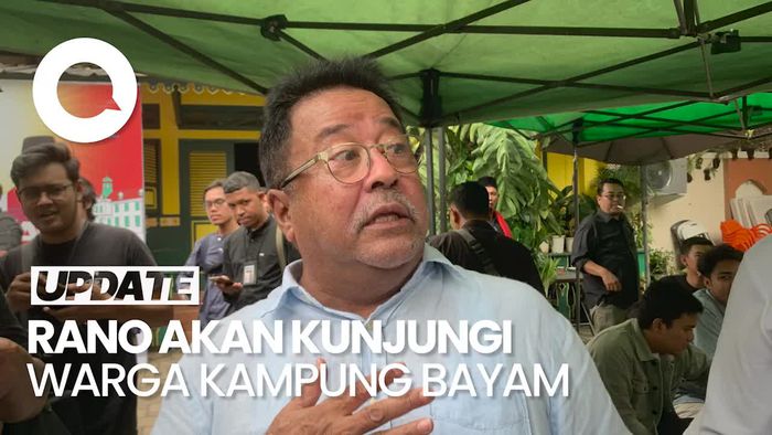 Rano Bakal Carikan Pekerjaan Warga Kampung Bayam
