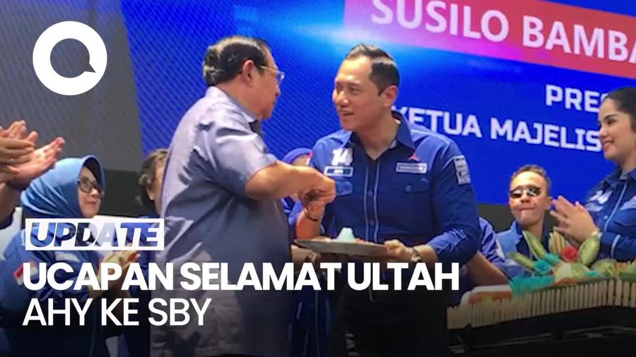 AHY Ucapkan Selamat Ultah ke SBY: Bapak Salah Satu Putra Terbaik Bangsa