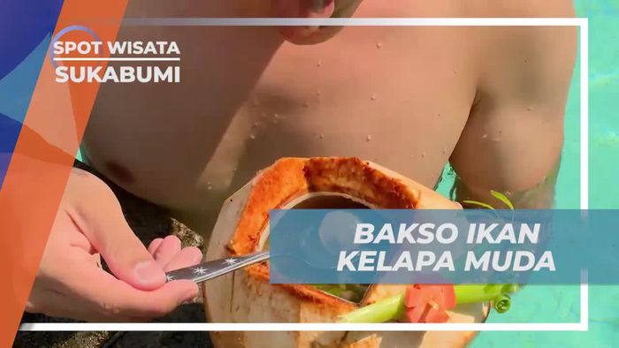 Santap Lezat Bakso Ikan Kelapa Muda di Sukabumi