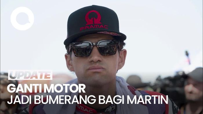 Dua Kali Ganti Motor Bikin Jorge Martin Gigit Jari di Misano