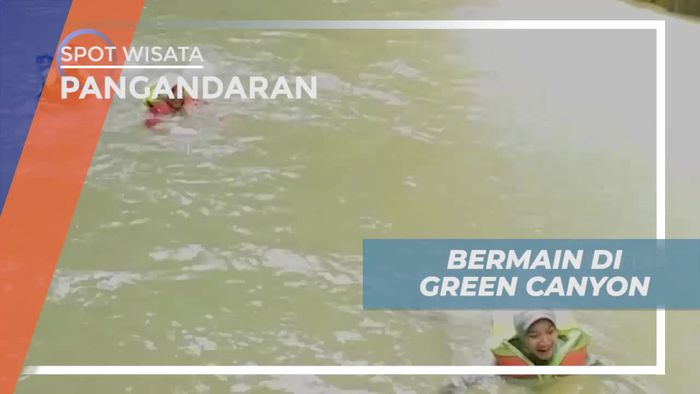 Merasakan Suasana Sejuk nan Asri di Green Canyon Pangandaran