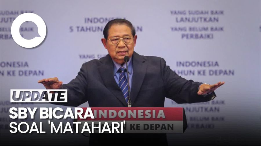 SBY: Akan Kacau Negara-Parpol Kalau Mataharinya Banyak