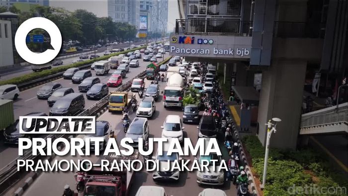 Kemacetan hingga Polusi Udara Jadi Prioritas Pramono-Rano di Jakarta