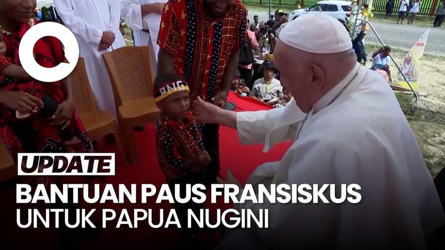 Paus Fransiskus Kirim Bantuan Medis ke Pedalaman Papua Nugini