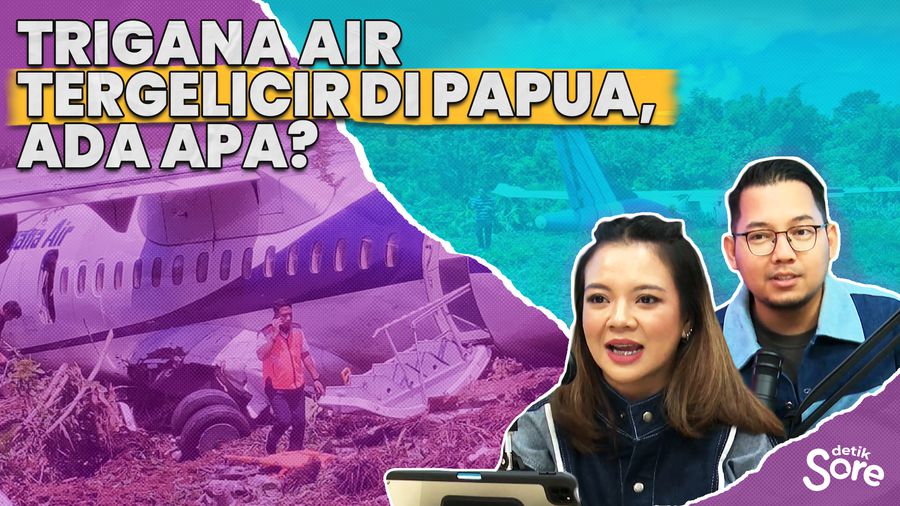 Pesawat Gagal Lepas Landas di Serui Papua