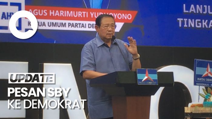 SBY Minta Demokrat Sukseskan Transisi Jokowi ke Prabowo