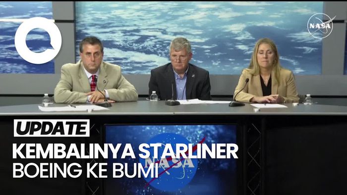 Absennya Boeing saat Konferensi Pers Kembalinya Starliner ke Bumi