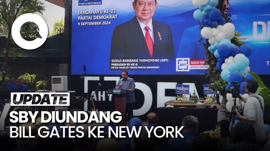 SBY Diundang Bill Gates ke New York Bahas Perang Melawan Malaria