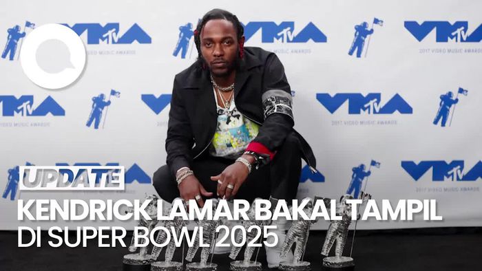 Kendrick Lamar Jadi Headliner Super Bowl Halftime 2025