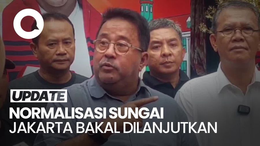 Rano Bakal Lanjutkan Normalisasi Sungai di Jakarta, Singgung Ahok-Anies
