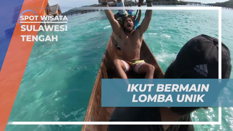Mengumpulkan Energi Adu Kuat Tarik Tambang Sampan di Sulawesi Tengah
