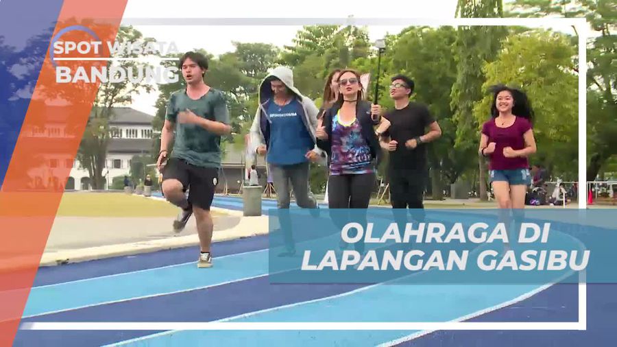 Membakar Kalori Dengan Berolahraga di Lapangan Gasibu Bandung