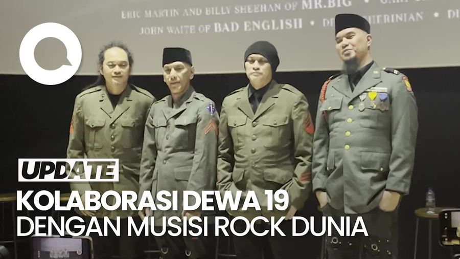 Dewa 19 Featuring All Stars 2.0 Digelar Januari, Hadirkan Personel Mr.Big-Bad English