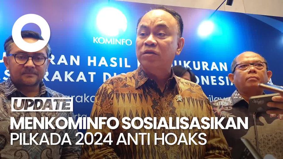 Menkominfo Akan Sosialisasikan Pilkada 2024 Anti-Hoaks