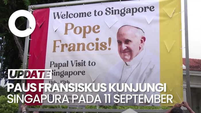 Antusiasme Umat Katolik di Singapura Jelang Kunjungan Paus Fransiskus