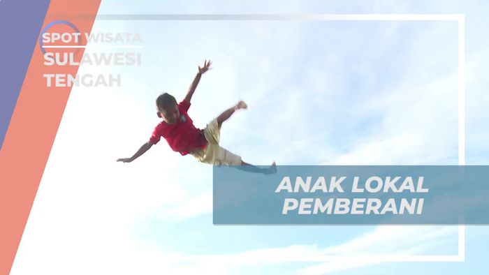 Anak-anak Lokal Pemberani, Keseruan Bermain Bersama di Pulau Papan Sulawesi Tengah