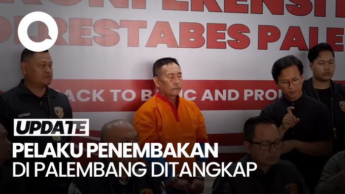 Pelaku Penembakan Petugas Keamanan di Palembang Ditangkap di Sumut