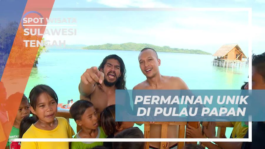 Tarik Tambang Perahu, Permainan Unik di Pulau Papan Sulawesi Tengah